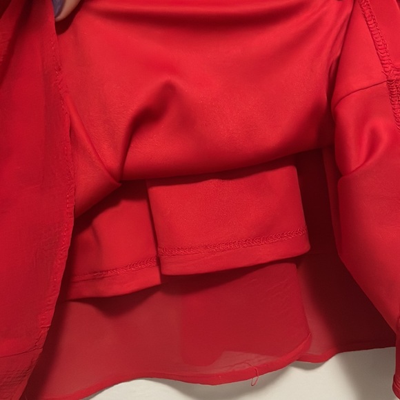 Reitmans loose fitting red dress. Size: XS - Picture 5 of 5